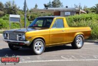 Outback Datsun Ute Turned Into a Mobile Fossil Cleaner